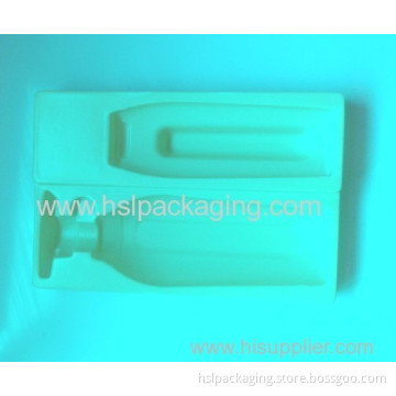 White Flocking Packing Tray For Valve Flocking Packing Box 
